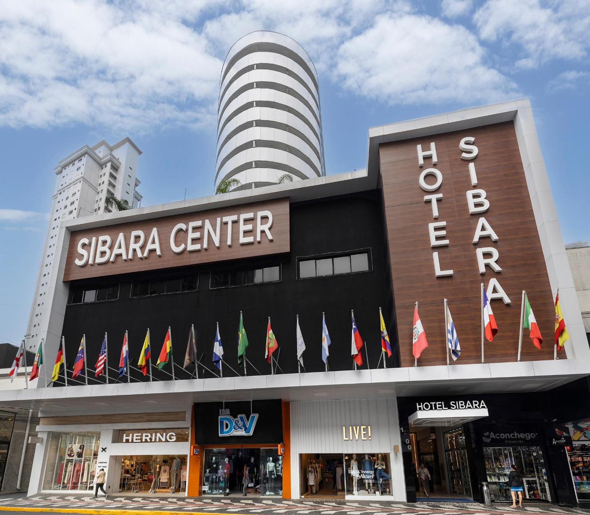 Hotel Sibara Spa & Convencoes Balneário Camboriú Exteriör bild